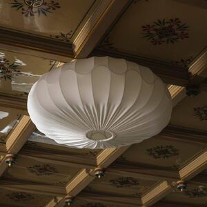 Globen Lighting Plafoniera soffitto BLADVERK, dimmerabile, Bianco / Opale, Soggiorno / Sala da pranzo, Tessuto / Stoffa / Seta, Scandinavo, Plafoniera