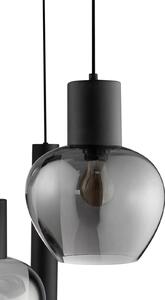 Brilliant Lampada a sospensione Ligari, Alluminio / Grigio / Zincato, Soggiorno / Sala da pranzo, Vetro, Lampada a sospensione