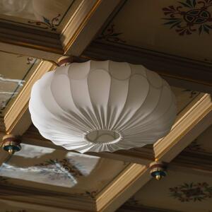 Globen Lighting Plafoniera soffitto BLADVERK, dimmerabile, Bianco / Opale, Soggiorno / Sala da pranzo, Tessuto / Stoffa / Seta, Scandinavo, Plafoniera