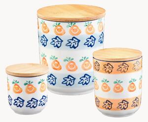 Set di 3 barattoli da cucina Napoli