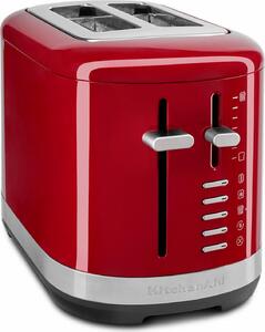KITCHENAID Tostapane 2 Fette Potenza 980 Watt con 7 Livelli di Doratura colore Rosso - 5KMT2109EER
