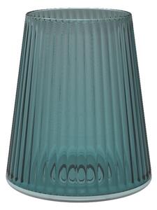 Trebonn SplitGlass Easy Aquamarine Bicchiere Vetro Sintetico Infrangibile Finitura Cannettata