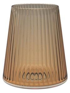 Trebonn SplitGlass Easy Amber Bicchiere Vetro Sintetico Infrangibile Finitura Cannettata