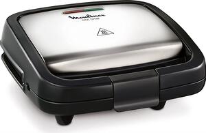 Moulinex Tostapane Piastra per Toast Antiaderente Potenza 700 Watt colore Nero - SZ192D Croc Time