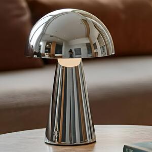 Lampada da tavolo a LED Nevijo Lindby, dimmerabile, Cromo / Argento, Soggiorno / Sala da pranzo, Metallo, Moderno, Lampada da tavolo LED