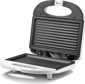 Girmi Tostapane Piastra per Toast Antiaderente Potenza 750 Watt colore Bianco - TS0301