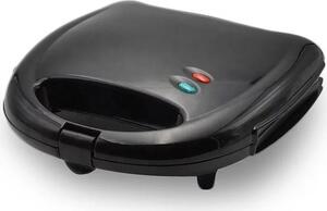 Telefunken Tostapane Piastra per Toast Antiaderente Potenza 800 Watt Intercambiabile 3 in 1 colore Nero - KSW3302T