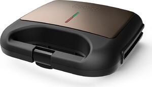 Black & Decker Tostapane Piastra per Toast Antiaderente Potenza 750W colore Nero/Bronzo - BXSA752E