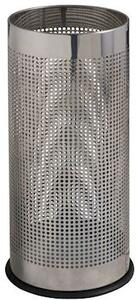 Portaombrelli perforato in acciaio inox MEDIAL PLUVIAL 27 litri colore