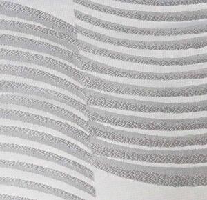 Elite Trapunta Invernale Matrimoniale 260x265 cm in Raso fantasia Jacquard Onde colore Grigio - Noemi