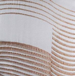 Elite Trapunta Invernale Matrimoniale 260x265 cm in Raso fantasia Jacquard Onde colore Tortora - Noemi