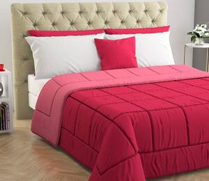 Blanco Raya Trapunta Invernale Singola 180x260 cm in Microfibra e Fibra Anallergica Double Face Tinta unita colore Pink / Fuxia - 170207