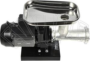 REBER Tritacarne Elettrico Macina carne in Ghisa e Acciaio Capacit 70-120 kg/h Potenza 600 Watt N. 22 Hp 0,80 - 9500 N
