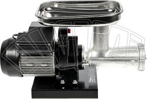REBER Tritacarne Elettrico Macina carne in Ghisa e Acciaio Capacit 70-120 kg/h Potenza 600 Watt N. 22 Hp 0,80 - 9500 N