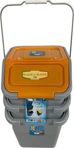 NBrand Tris Pattumiere per Differenz.lt.23x3Pezzi Torre Pezzi 4 - 7586 TRIS