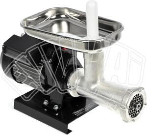 REBER Tritacarne Elettrico Macina carne in Ghisa e Acciaio Capacit 70-120 kg/h Potenza 600 Watt N. 22 Hp 0,80 - 9500 N
