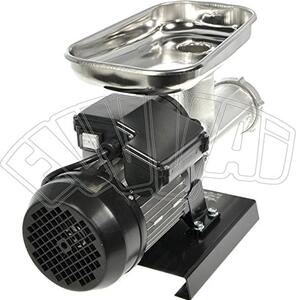 REBER Tritacarne Elettrico Macina carne in Ghisa e Acciaio Capacit 70-120 kg/h Potenza 600 Watt N. 22 Hp 0,80 - 9500 N