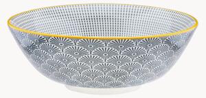 Set di 6 ciotole in porcellana Pattern