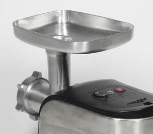 R.G.V. Tritacarne elettrico sistema di sicurezza lame in acciaio potenza 500 Watt colore Inox / Nero - TRITA EXPRESS
