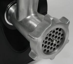 R.G.V. Tritacarne elettrico sistema di sicurezza lame in acciaio potenza 500 Watt colore Inox / Nero - TRITA EXPRESS