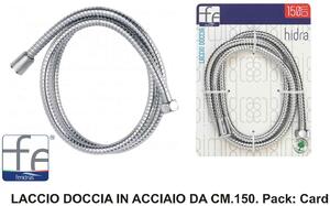 Feridras Tubo Doccia cm 150 Cromato - R017002