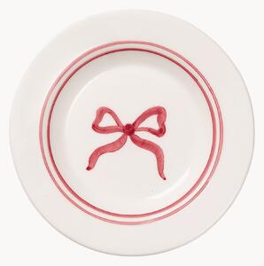 Piatto da dessert dipinto a mano Bow
