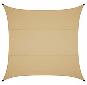 Giardini del Re Vela Ombreggiante Quadrata 3x3 mt in HDPE colore Beige