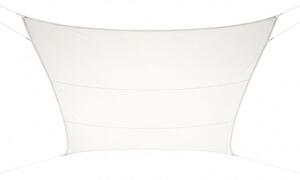 Giardini del Re Vela Ombreggiante Quadrata 2x2 mt in HDPE colore Bianco