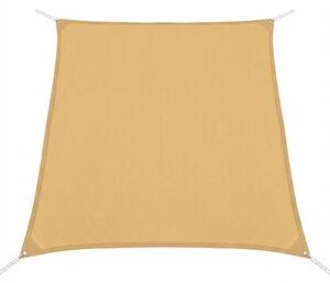Giardini del Re Vela Ombreggiante Quadrata 5x5 mt in Poliestere colore Beige
