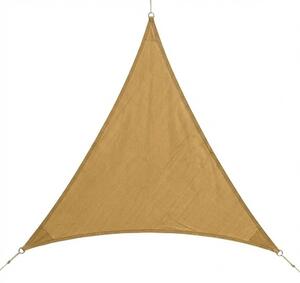 Giardini del Re Vela Ombreggiante Triangolare 5x5x5 mt in Poliestere colore Beige
