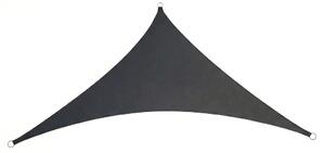 Stars Vela Ombreggiante Triangolare 3,6x3,6x3,6 mt in Poliestere con Protezione raggi UV colore Grigio - Luxury