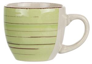 Tazzina per caffè 90 ml in porcellana stoneware Lipari - Green