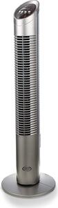 Argo Ventilatore a Colonna Torre senza Pale 3 Velocit con Telecomando e Timer Oscillante colore Silver - Aspire Tower