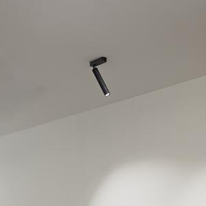 Spot Contemporaneo Bambù Metallo Nero Led 10W 3000K
