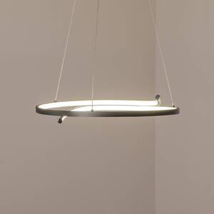 Lampada LED a sospensione Lorenzo, metallo, nero, 4.000 K Lorenzo Milagro Lighting, Nero, Soggiorno / Sala da pranzo, Metallo, Moderno