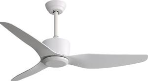 Bimar Ventilatore a Soffitto 3 Pale con Telecomando 132x37,5h cm colore Bianco - PF VSP1320
