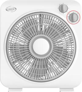 Argo Ventilatore Box Fan 5 pale 3 Velocit con timer - 398200038 Boxy