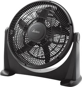 Ardes Ventilatore Box Fan da Pavimento 5 Pale Diametro 40 cm 3 Velocit colore Nero - AR5A40