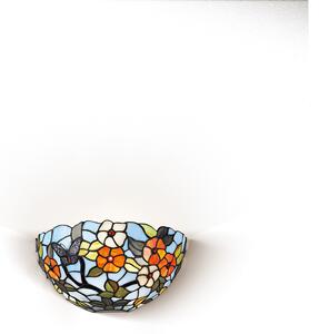 Applique Tiffany Vetro Multicolor 1 Luce E27