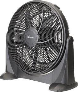 Bimar Ventilatore Box Fan da Pavimento 5 Pale Diametro 50 cm Orientabile Ciclonico 3 Velocit colore Nero - VB50