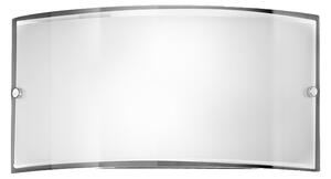 Applique Contemporanea Drop Metallo Bianco 2 Luci E27