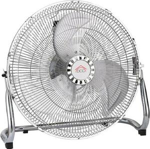 DCG Ventilatore Box Fan 55 cm da pavimento 3 velocit colore Silver - CRB1255