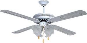 Effe Ventilatore da Soffitto con Luce Lampadario Ventilatore 4 Pale 3 Velocit - Country