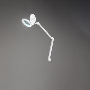 Lampada Da Scrivania Contemporanea Close Metallo Bianco Led 12W 3000K