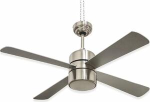 Kooper Ventilatore da Soffitto con Telecomando con Luce Lampadario Ventilatore 4 Pale 120 cm - 2193210