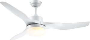 DecHome Ventilatore da Soffitto con Telecomando con Luce Lampadario Ventilatore 6 Velocit Diametro 132x40 cm - 392WT/B31