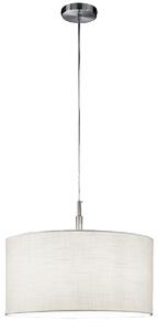 Sospensione Moderna Round Hotel Metallo Cromo 1 Luce E27 Ip20 D50