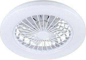 Briloner Ventilatore da Soffitto 48 cm con Luce LED Telecomando 5 Velocit colore Bianco - BT10012