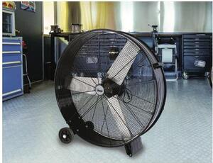 Bimar Ventilatore Industriale Box Fan da Pavimento a Pale Diametro 90 cm 3 Velocit colore Nero - VI94