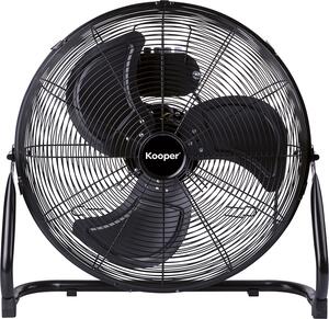 Kooper Ventilatore Industriale Box Fan 3 Pale Potenza 70 Watt 3 Velocit 35 cm in Acciaio colore Nero